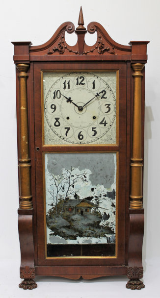 Antique Seth Thomas Franklin Clock — Antique Clocks Price Guide