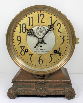 Antique Seth Thomas Grand alarm Clock — Antique Clocks Price Guide