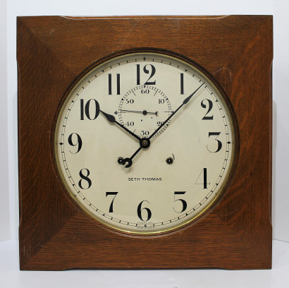 Antique Seth Thomas Hudson Clock — Antique Clocks Price Guide