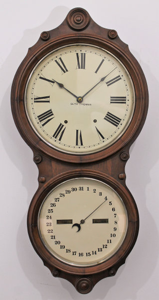 Antique Seth Thomas Office Calendar No. 6 Clock — Antique Clocks Price Guide