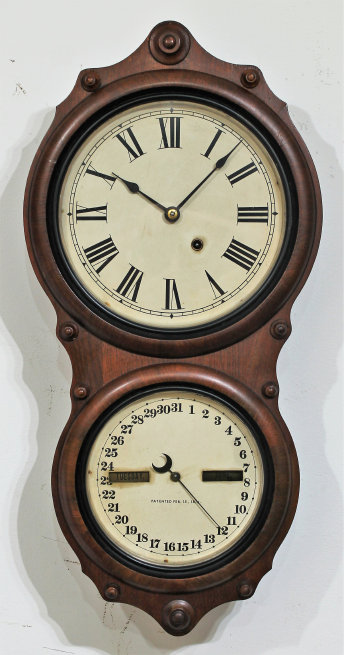 Antique Seth Thomas Office Calendar No. 7 Clock — Antique Clocks Price Guide