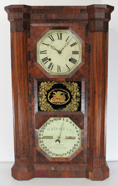 Antique Seth Thomas Parlor Calendar Clock — Antique Clocks Price Guide