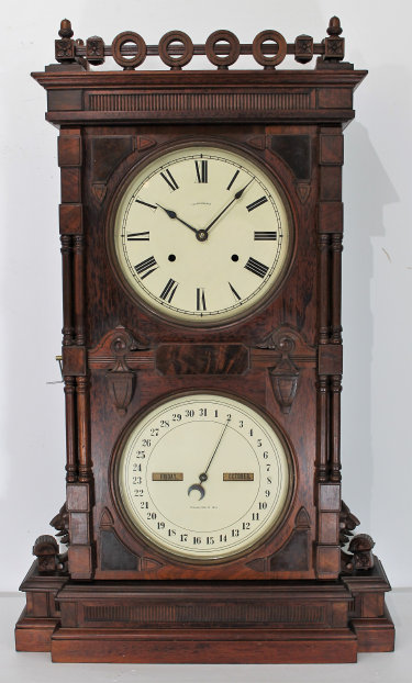 Antique Seth Thomas Parlor Calendar No. 10 early Clock — Antique Clocks Price Guide