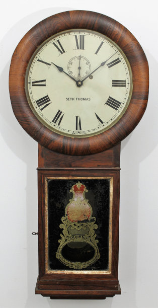 Antique Seth Thomas Regulator No. 1 Clock — Antique Clocks Price Guide