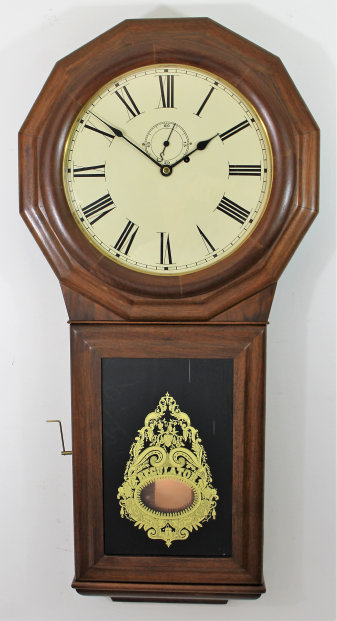 Antique Seth Thomas Regulator No. 1 Extra time-only Clock — Antique Clocks Price Guide