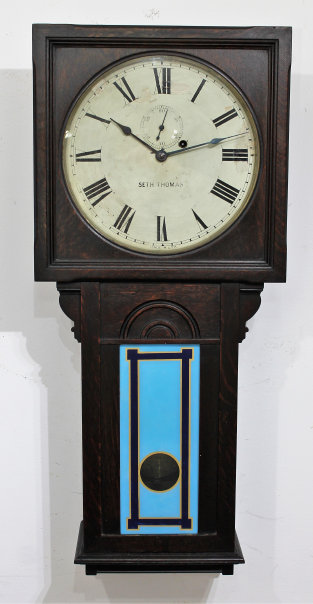 Antique Seth Thomas Regulator No. 25 Clock — Antique Clocks Price Guide