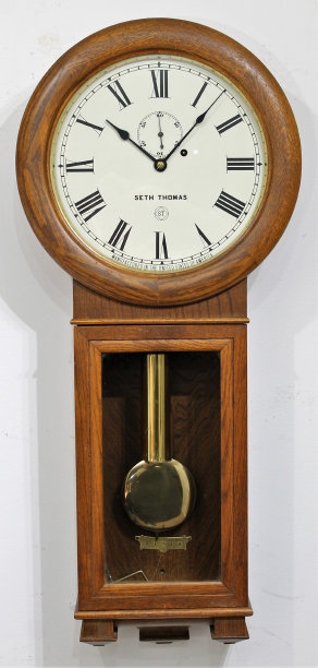 Antique Seth Thomas Regulator No. 2 REISSUE Clock — Antique Clocks Price Guide