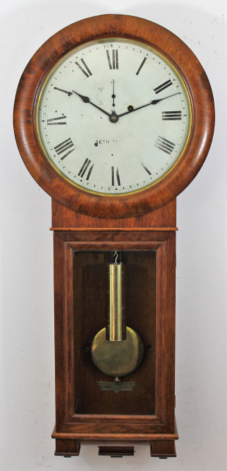 Antique Seth Thomas Regulator No. 2 oak Clock — Antique Clocks Price Guide