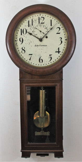 Antique Seth Thomas Regulator No. 2 walnut Clock — Antique Clocks Price Guide