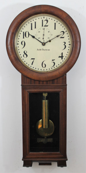Antique Seth Thomas Regulator No. 2 walnut Clock — Antique Clocks Price Guide
