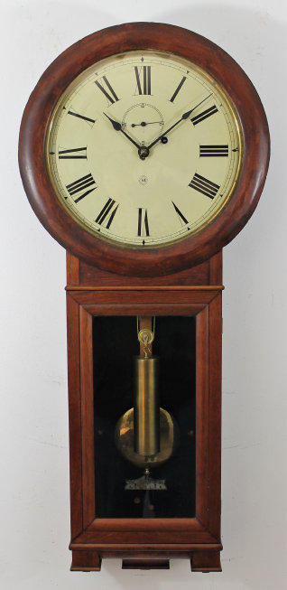 Antique Seth Thomas Regulator No. 2 walnut Clock — Antique Clocks Price Guide