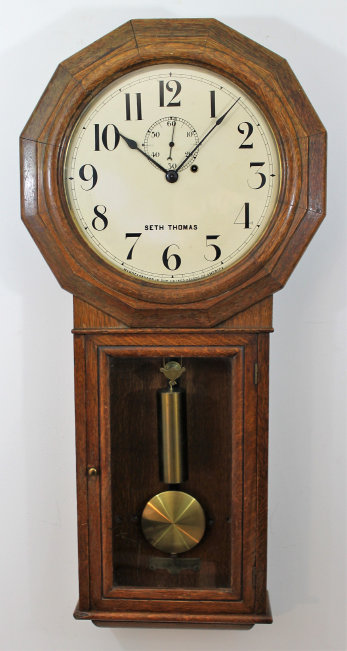 Antique Seth Thomas Regulator No. 3 Clock — Antique Clocks Price Guide