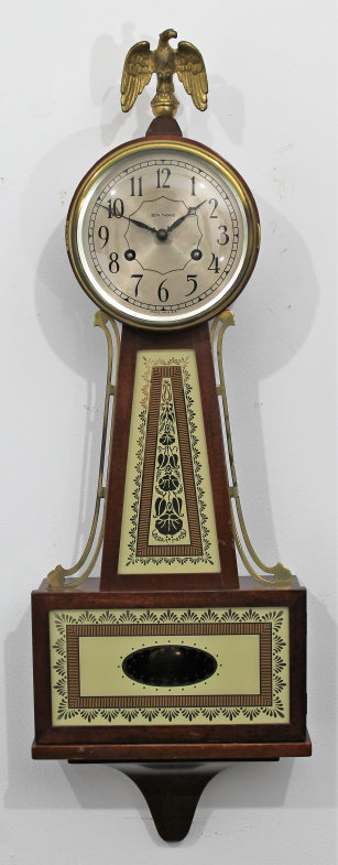 Antique Seth Thomas banjo Clock — Antique Clocks Price Guide
