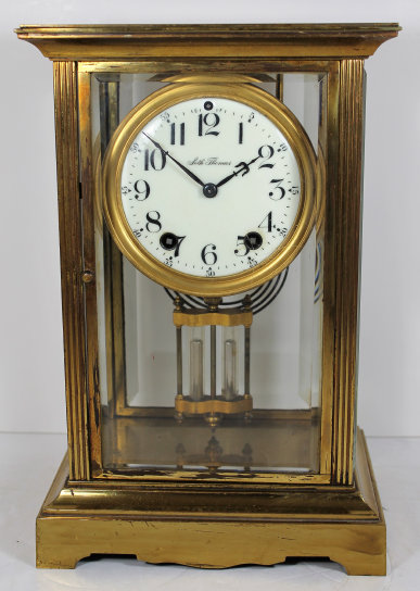 Antique Seth Thomas crystal regulator Clock — Antique Clocks Price Guide