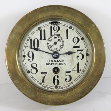 Antique Seth Thomas engine lever Clock — Antique Clocks Price Guide