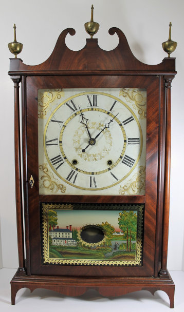 Antique Seth Thomas pillar & scroll Clock — Antique Clocks Price Guide