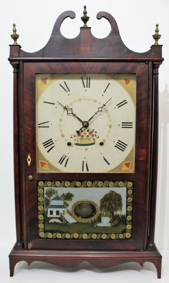 Antique Seth Thomas pillar & scroll Clock — Antique Clocks Price Guide