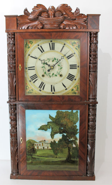 Antique Seymour, Williams, Porter C&S Clock — Antique Clocks Price Guide