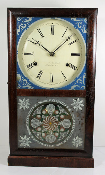 Antique Smith & Goodrich fusee box clock Clock — Antique Clocks Price Guide