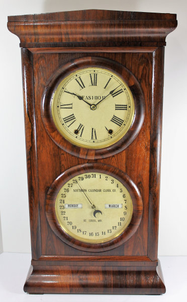 Antique Southern Calendar Fashion No. 1 Clock — Antique Clocks Price Guide