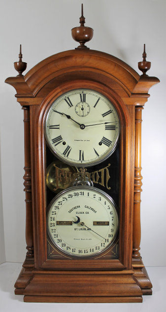 Antique Southern Calendar Fashion No. 3 Clock — Antique Clocks Price Guide