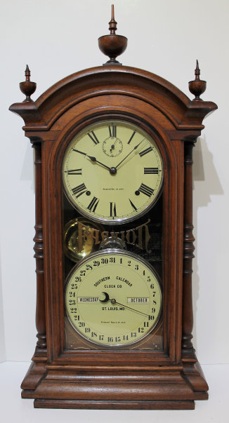 Antique Southern Calendar Fashion No. 3 Clock — Antique Clocks Price Guide