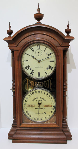 Antique Southern Calendar Fashion No. 3 Clock — Antique Clocks Price Guide