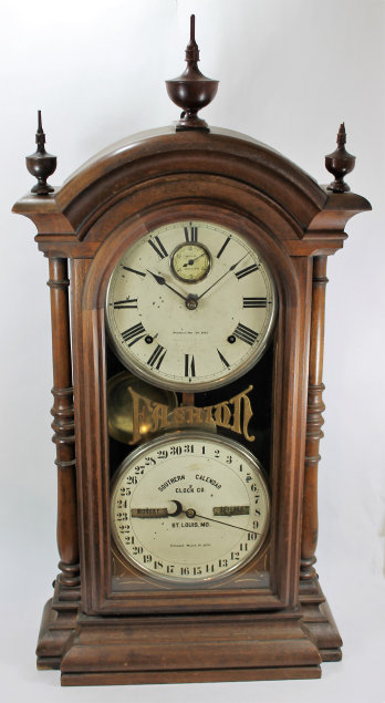 Antique Southern Calendar Fashion No. 4 Clock — Antique Clocks Price Guide