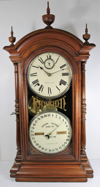 Antique Southern Calendar Fashion No. 4 Clock — Antique Clocks Price Guide