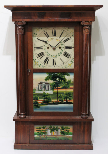 Antique Spencer & Wooster Salem Bridge clock Clock — Antique Clocks Price Guide