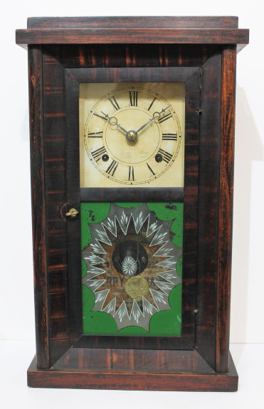 Antique Sperry & Shaw fusee shelf clock Clock — Antique Clocks Price Guide