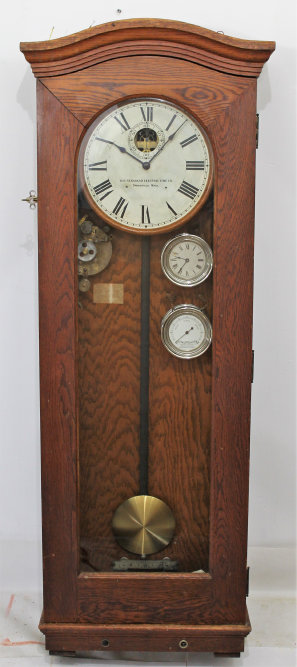 Antique Standard Electric wall timeclock Clock — Antique Clocks Price Guide
