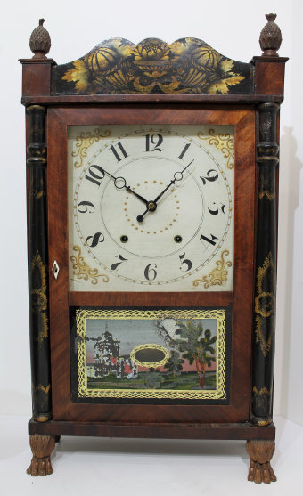 Antique Stow C&S Clock — Antique Clocks Price Guide