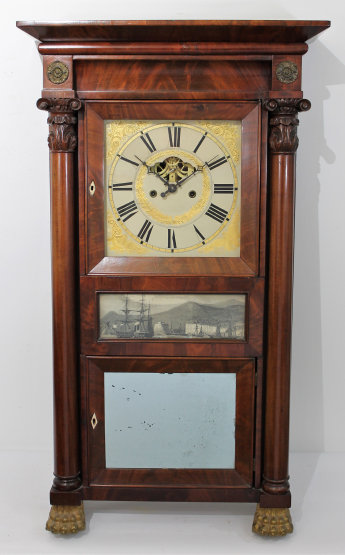Antique Terry Jr 8 day C&C Clock — Antique Clocks Price Guide