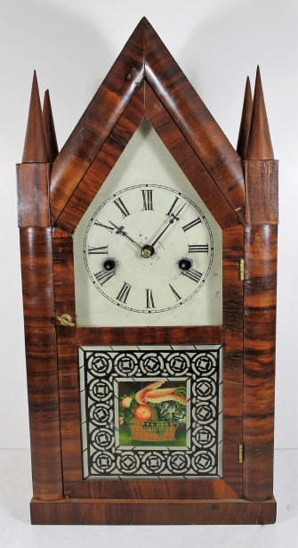 Antique Terry, SB steeple - double finial Clock — Antique Clocks Price Guide