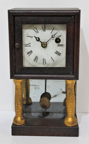Antique Union Labor Co miniature fixed pendulum Clock — Antique Clocks Price Guide