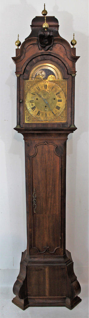 Antique Vermeulen tall case Clock — Antique Clocks Price Guide
