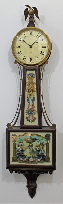 Antique Waltham No. 1500 banjo Clock — Antique Clocks Price Guide