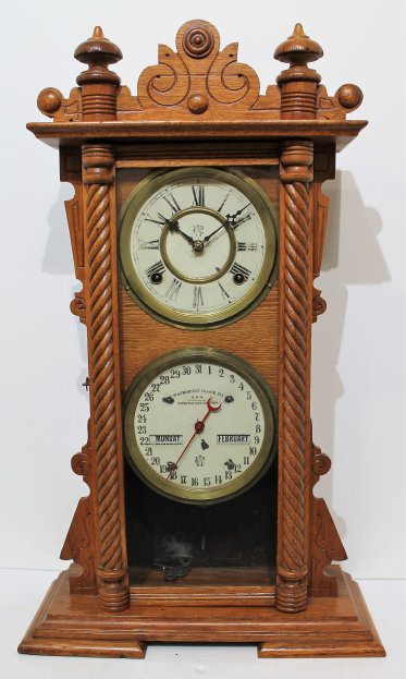 Antique Waterbury Calendar No. 40 Clock — Antique Clocks Price Guide