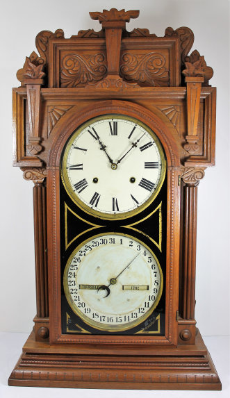 Antique Waterbury Calendar No. 43 Clock — Antique Clocks Price Guide