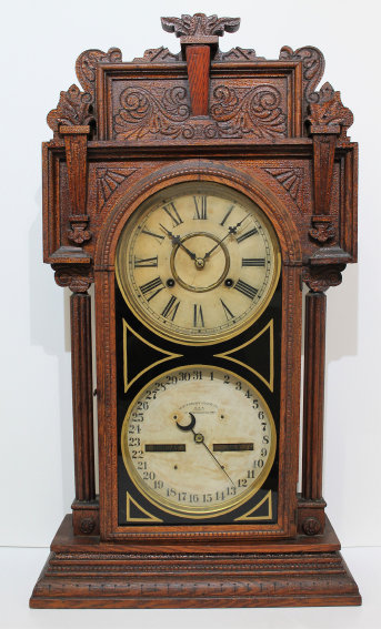 Antique Waterbury Calendar No. 43 Clock — Antique Clocks Price Guide