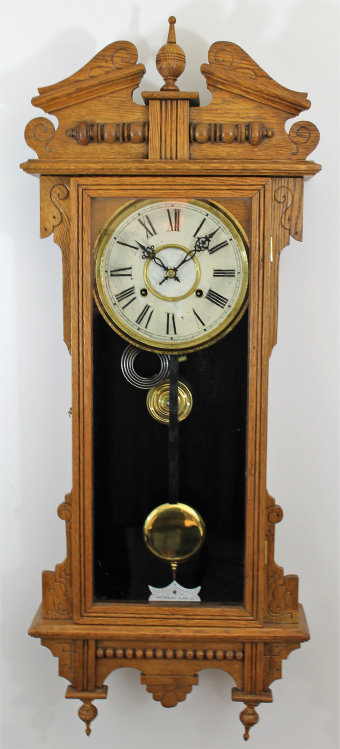 Antique Waterbury Eton Clock — Antique Clocks Price Guide