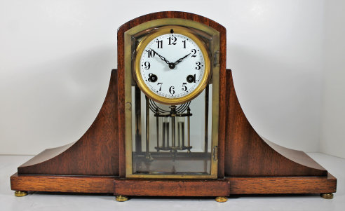 Antique Waterbury Louviers Clock — Antique Clocks Price Guide