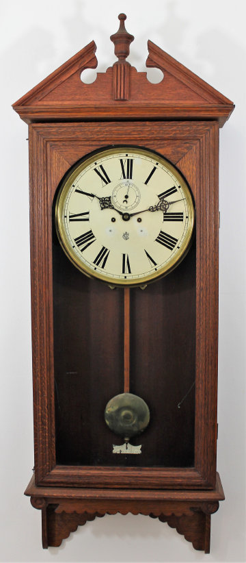 Antique Waterbury Regulator No. 18 ca. 1893 Clock — Antique Clocks Price Guide