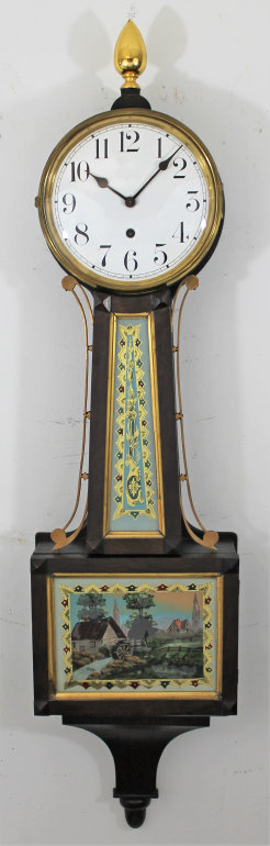 Antique Waterbury Willard No. 4 banjo Clock — Antique Clocks Price Guide
