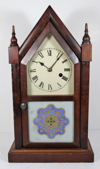 Antique Waterbury miniature steeple Clock — Antique Clocks Price Guide