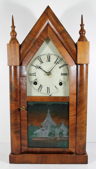 Antique Waterbury steeple Clock — Antique Clocks Price Guide