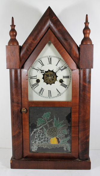Antique Waterbury steeple Clock — Antique Clocks Price Guide