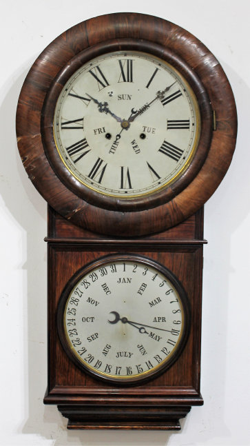 Antique Welch No. 2 Regulator Clock — Antique Clocks Price Guide