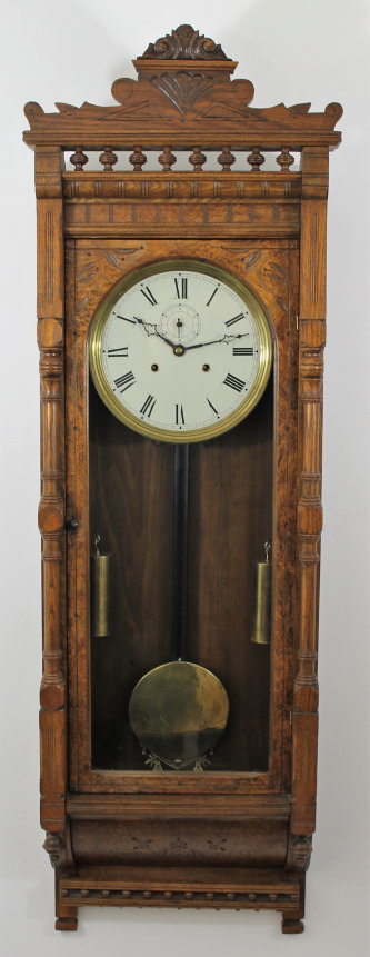 Antique Welch Regulator G Clock — Antique Clocks Price Guide